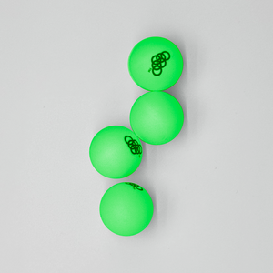 KINGPONG™ Neon Green 4-pack