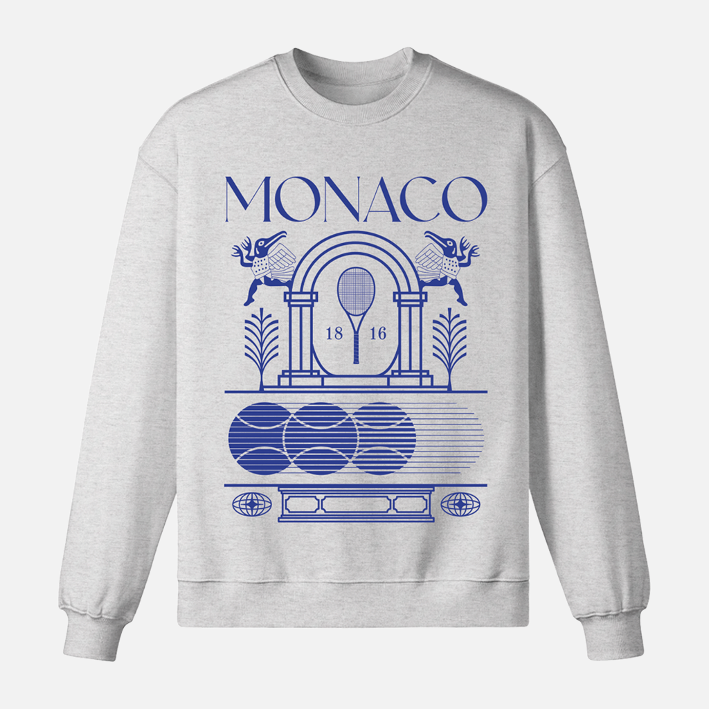 Tennis de Monaco Crew Sweat