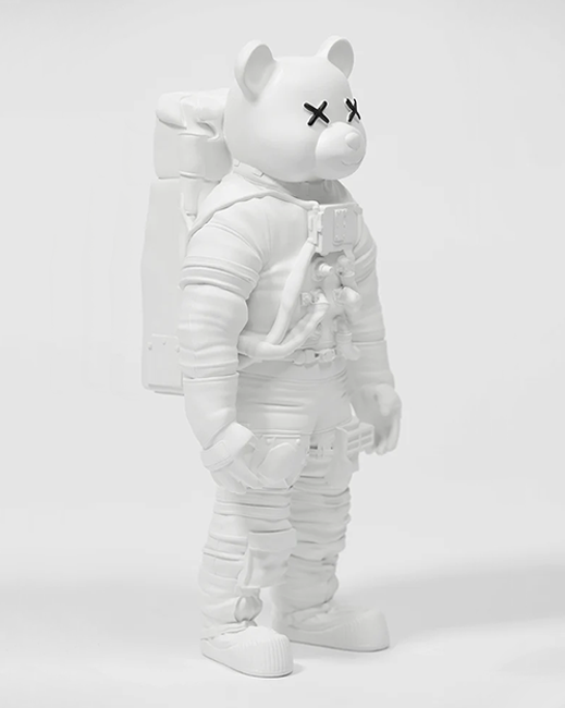 White Astrobear Sculpture, 40cm