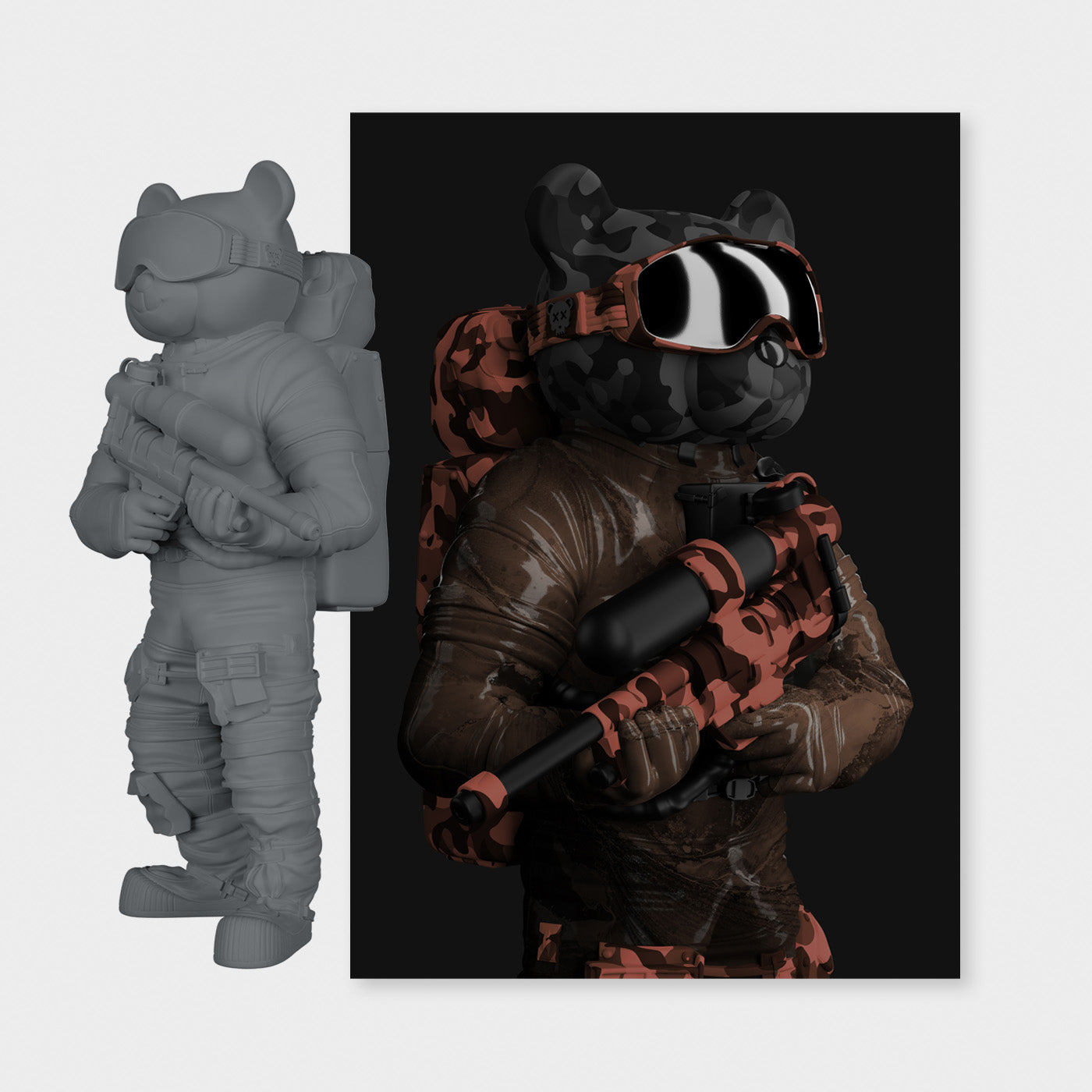 Astrobear V2.116 Brown Space Bear S C