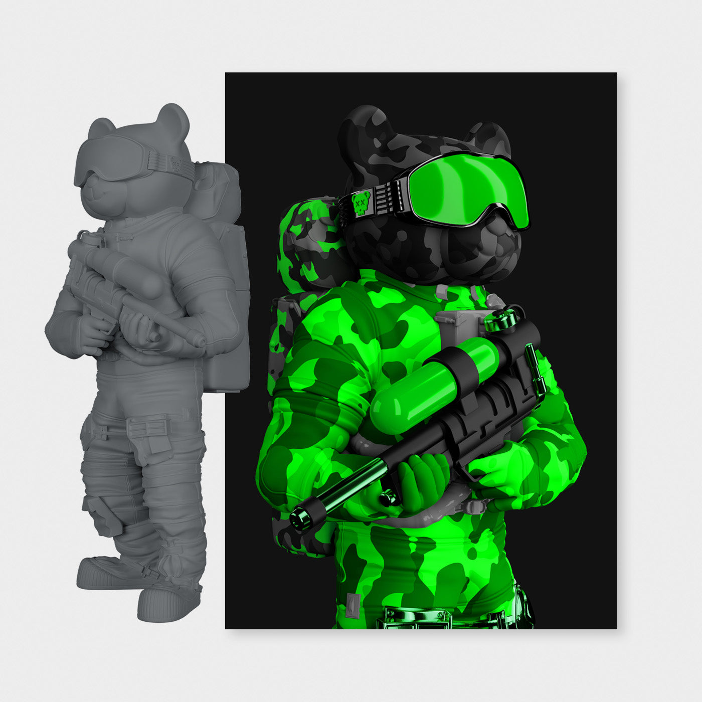 Astrobear V2.1204 Milkyway Camo M C