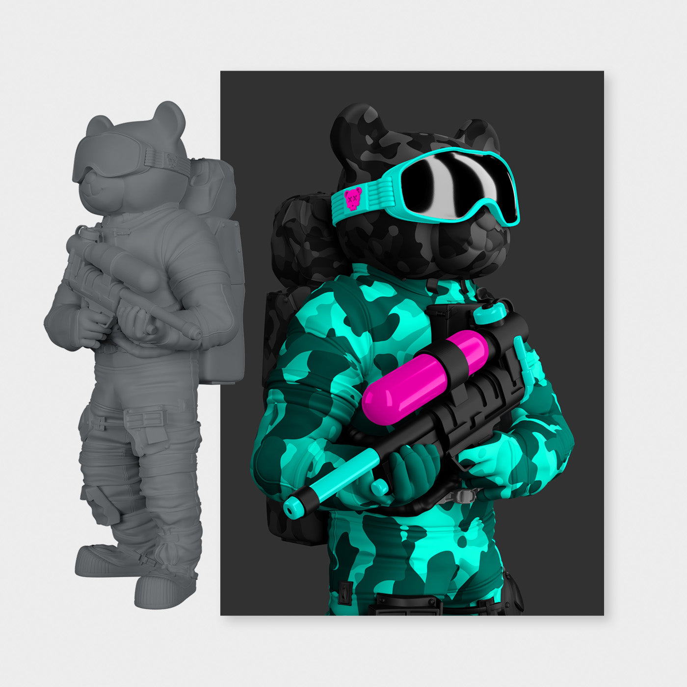 Astrobear V2.1210 Milkyway Camo M C