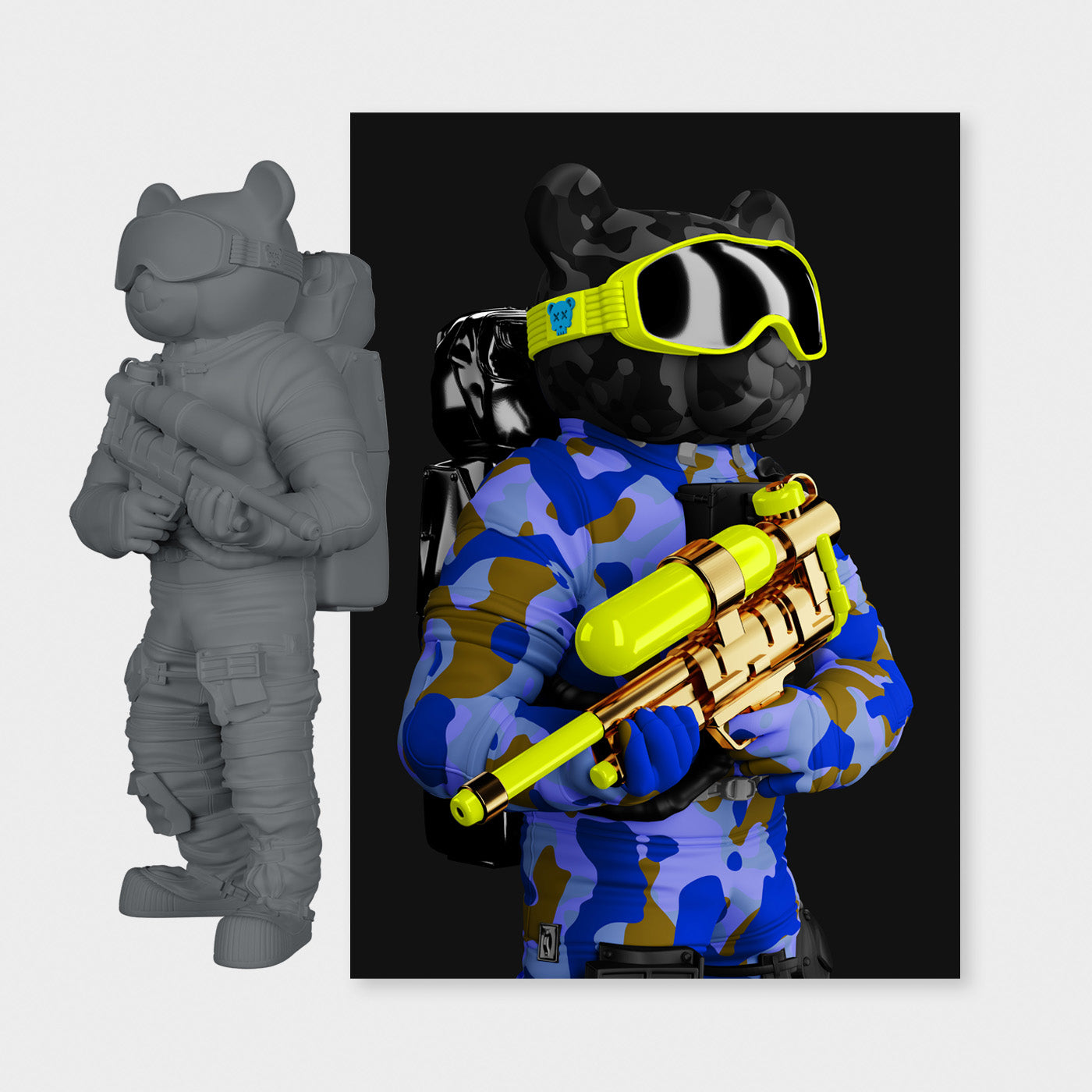 Astrobear V2.1579 Milkyway Camo M C