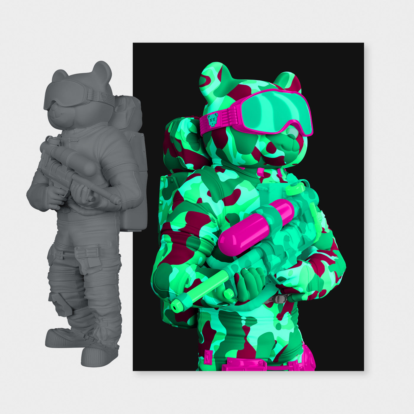 Astrobear V2.1647 Milkyway Camo M C