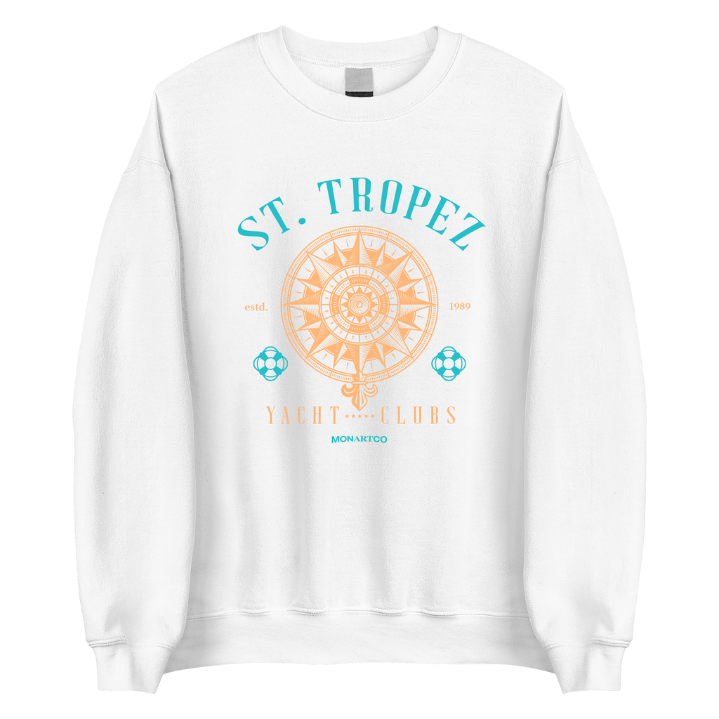 Crew sweat No.24 - White V3 | THE GALLERY