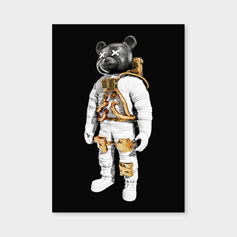 Astrobear Whitegoldblack Black Mirrored