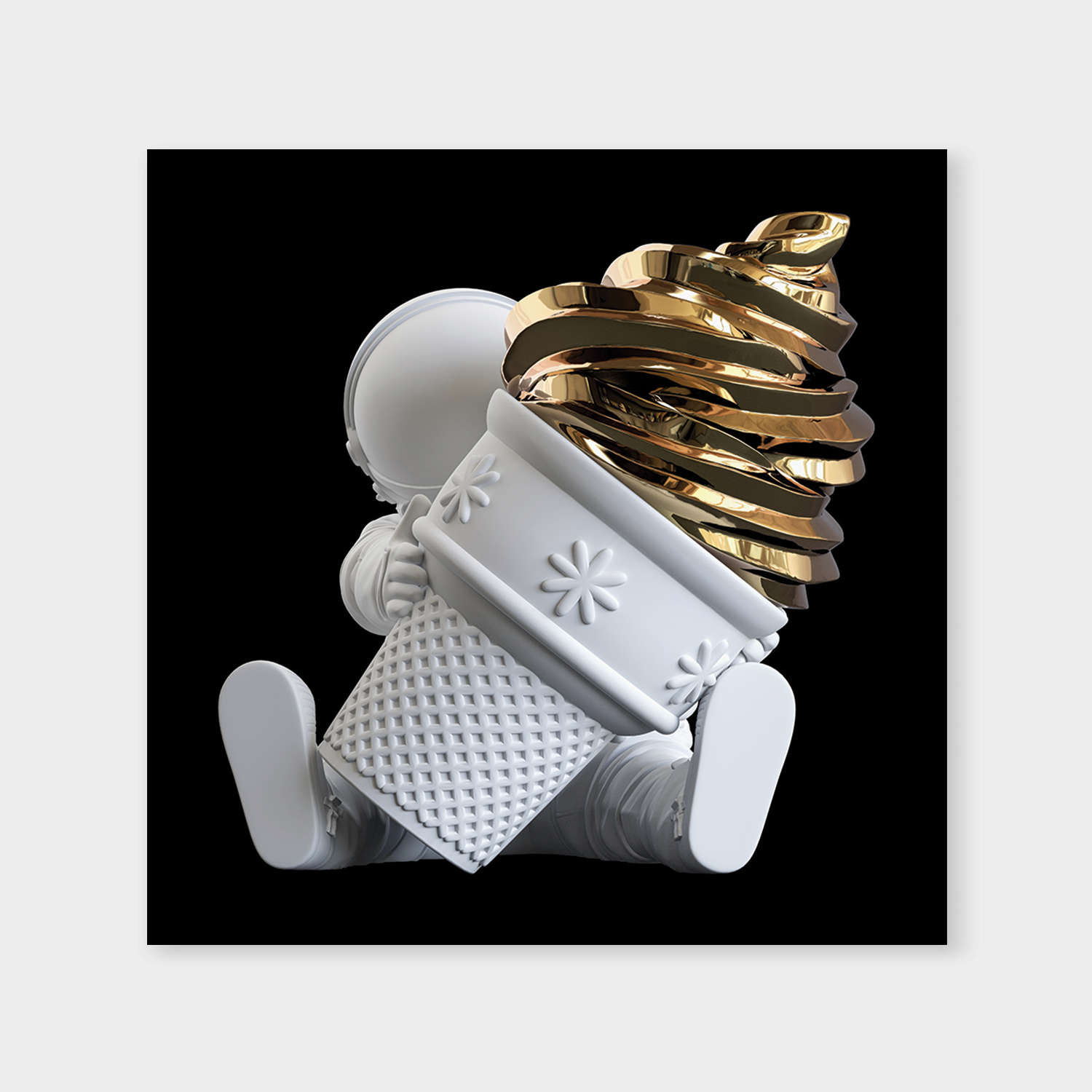 Fat Astronaut 00B Whitegold